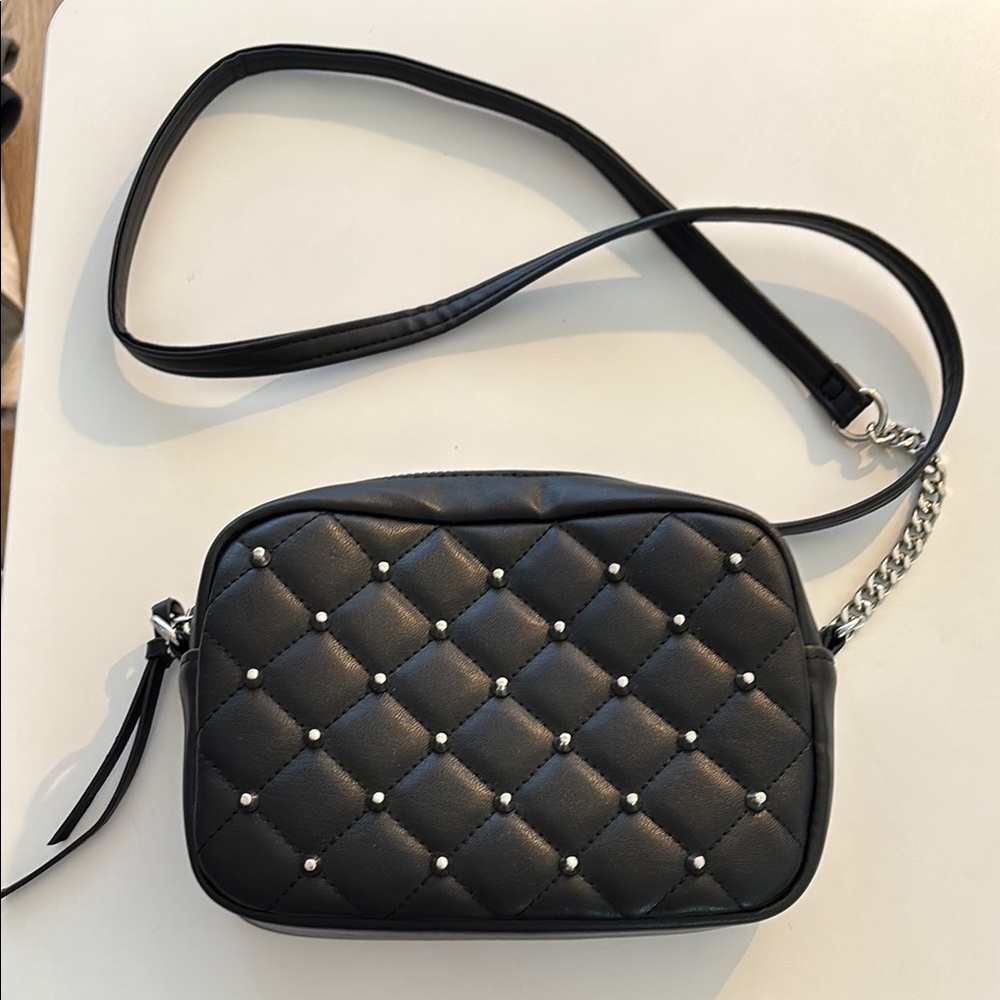 SOLD Rebecca Minkoff Black Quilted Crossbody Bag